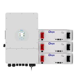 Сонячний інвертор Deye SUN-12K-SG02LP1-EU-AM3-3GS15.36K-LFP 12kW 15.36kWh 3BAT LiFePO4 6500 циклів
