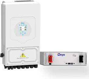 Сонячний інвертор Deye SUN-6K-SG03LP1-EU-1GS-5.1K-LFP 6kW 5.12kWh 1BAT LiFePO4 6500 циклів