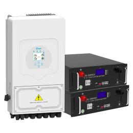 Сонячний інвертор Deye SUN-6K-SG03LP1-EU-2GS10.24K-LFP 6kW 10.24kWh 2BAT LiFePO4 6500 циклів