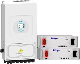 Сонячний інвертор Deye SUN-8K-SG01LP1-EU-2DE10.24K-LFP 8kW 10.24kWh 2BAT LiFePO4 6000 циклів