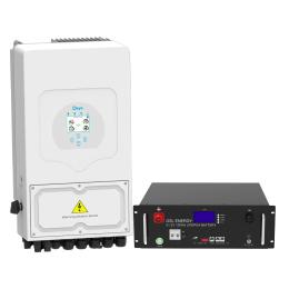 Сонячний інвертор Solarverse 6kW-Deye 5.12kWh-GSL 1BAT LiFePO4 6500 циклів (SVR24-1DE6K1-LGS5.12K1-0)