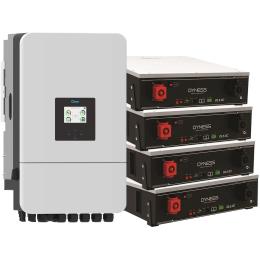 Сонячний інвертор Solarverse SUN-14K-SG05LP3-EU-4DY20.48K-LFP-W 14kW 20.48kWh 4BAT LiFePO4 6000