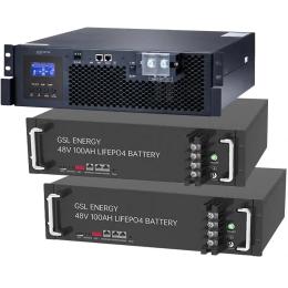 Сонячний інвертор Solarverse SV5048UPSR-2GS9.6K-LFP 5 9.6kWh 2BAT LiFePO4 6500 циклів