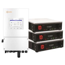 Сонячний інвертор Solis S6-EH1P8K-L-PLUS-LDY15.36K1-LFP 8kW 15.36kWh 3BAT LiFePO4 6000 циклів