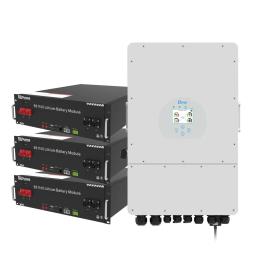 Сонячний інвертор Deye SUN-12K-SG04LP3-EU-3DY15.36K-LFP-W 12kW 15.36kWh 3BAT LiFePO4 6000 циклів