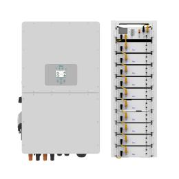Сонячний інвертор Deye SUN-30K-SG01HP3-EU-BM3-BOS-G10-51.2kW-LFP 30kW 51.2kWh 1BAT LiFePO4 6000 циклів
