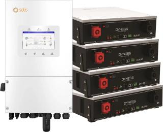 Сонячний інвертор Solis S6-EH1P8K-L-PLUS-LDY20.48K1-LFP 8kW 20.48kWh 4BAT LiFePO4 6000 циклів