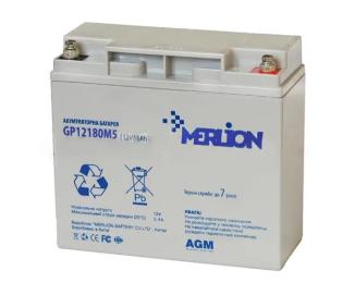 Акумулятор для ДБЖ Merlion 12V 18Ah (GP1218M5) AGM