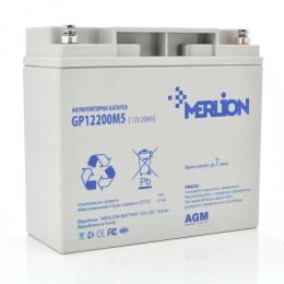 Акумулятор для ДБЖ Merlion 12V 20Ah (GP12200M5) AGM