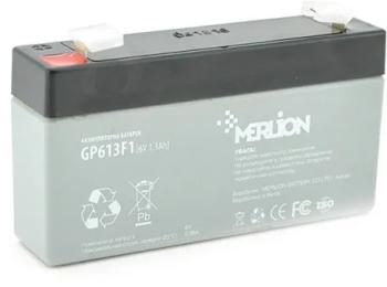 Акумулятор для ДБЖ Merlion 6 V 1.3 Ah (GP613F1) AGM