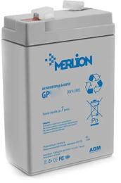 Акумулятор для ДБЖ Merlion 6 V 4.5 Ah (GP645F1) AGM