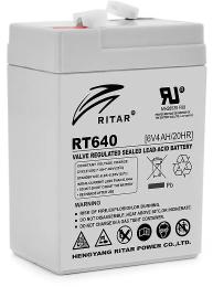 Акумулятор для ДБЖ Ritar 6 V 4 Ah (RT640) AGM