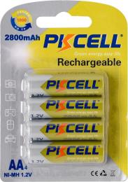 Акумулятор PkCell Rechargeable Battery PC/AA2800-4B 1.2V AA 2800 мАг NiMH 4 шт