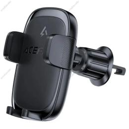 Тримач в авто Acefast D48 press type wireless charging car holder for air vent Black