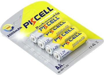 Акумулятор PkCell Rechargeable Battery PC/AA2000-4BR 1.2V AA 2000 мАг NiMH 4 шт