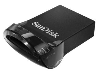 Флеш накопитель USB 256Gb SanDisk Ultra Fit, Black, USB 3.2 Gen 1, до 400МБ/с (SDCZ430-256G-GAM46)