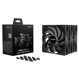 Вентилятор для ПК be quiet! Pure Wings 3 140mm PWM High-Speed 3-Pack (BL138) Black