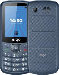 Кнопковий телефон Ergo E285 Blue