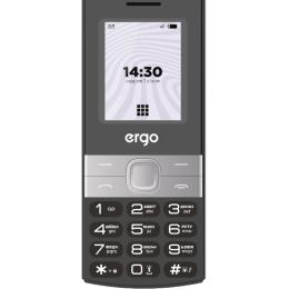 Кнопковий телефон Ergo B185 Dual Sim Black