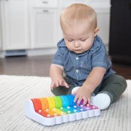 Іграшковий музичний інструмент Fat Brain Toys Rock NRoller Piano F281ML Ксилофон і дзвіночки