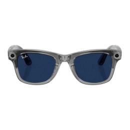 Смартокуляри Ray-Ban Wayfarer RW4012 (GEN 2) Shiny Transparent Gray  Trans. Sapphire RW4012 S53 6640MF53