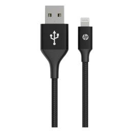 Дата-кабель HP DHC-MF100-2M 2m USB(тато) - Lightning(тато) Black