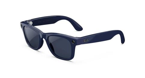 Смартокуляри Ray-Ban Meta Wayfarer (Gen 2), Standard Shiny Cosmic Blue Frame / Clear to Sapphire Transitions Lenses