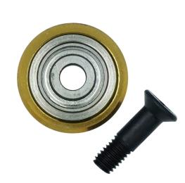 Змінний ріжучий ролик для плиткорізів Haisser 64038 22х5х2 мм на підшипниках (94651)