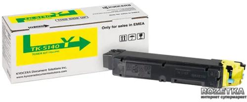 Картридж для принтера Kyocera Тонер TK-5140 Yellow (1T02NRANL0)