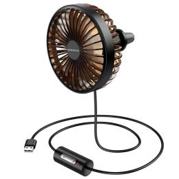 Вентилятор Borofone DBF11 three speed (USB-A) Black (00000086716_1)