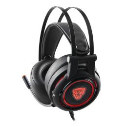 Накладні навушники Motospeed H18 Black Red high-end USB Virtual 7.1