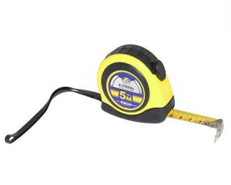 Рулетка СТАЛЬ вимірювальна 5м х19мм пластиковий корпус, автостоп, Магніт