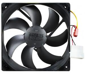 Вентилятор для ПК PcCooler F122 Black 120х120х25мм, 3-pin+Molex