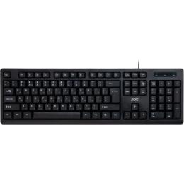 Клавіатура AOC KB100B USB UA Black (KB100B/97)