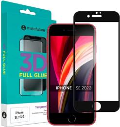 Захисне скло MakeFuture 3D Apple iPhone SE 2022 Black
