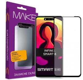 Захисне скло Make Glass Infinix Smart 8/8 HD/Hot 40i Black