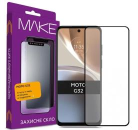 Захисне скло Make Glass Moto G32