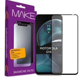 Захисне скло Make Glass Motorola G14