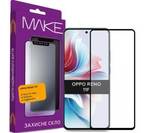 Захисне скло Make Glass Oppo Reno11 F
