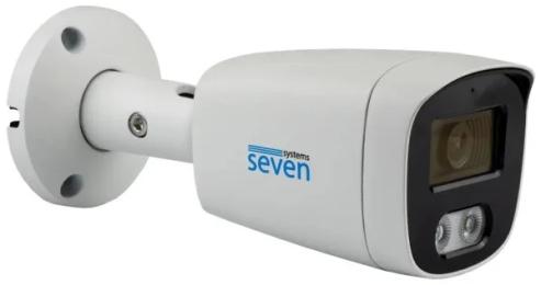 Камера відеонагляду SEVEN Systems IP-7225PA-DL White 5МП, 4 мм
