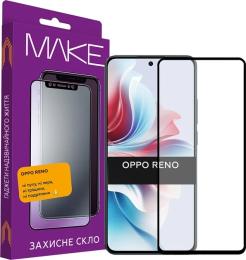 Захисне скло Make Glass Oppo Reno12 F/12 FS Black