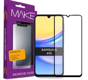 Захисне скло Make Glass Samsung A15