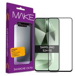 Захисне скло Make Glass Samsung S24 FE