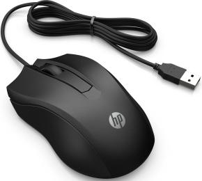 Мишка HP 100 Black USB