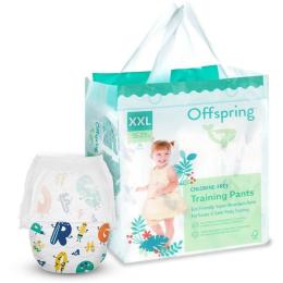 Підгузки-трусики Offspring розмір XXL, 15-23 кг, 24 шт, Цифри