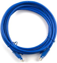 Патч-корд Ritar PCR-CCA/20 Blue литий CCA, UTP, RJ45, Cat.5e, 20м
