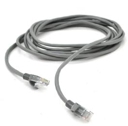 Патч-корд Ritar PCR-CU/30 Gray литий UTP, RJ45, Cat.5e, 30 м Cu