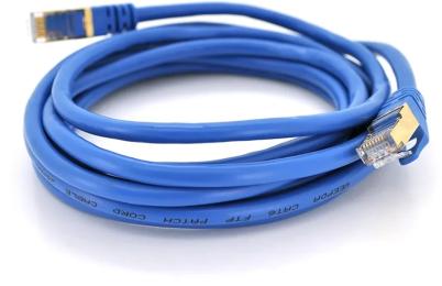 Патч-корд Ritar PCR-SFP/15 Blue литий FTP, RJ45, Cat.6, 15м