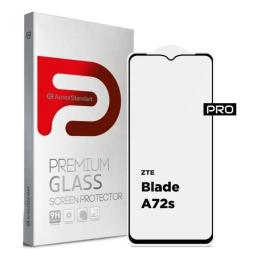 Захисне скло ArmorStandart Pro для ZTE Blade A72s Black (ARM68739)
