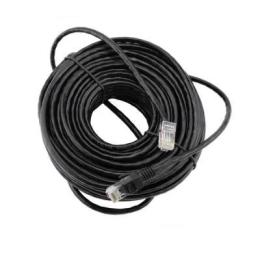 Патч-корд Ritar PCR-CCA/30Bk Black 30м, RJ-45, Cat.5e, CCA, біметал